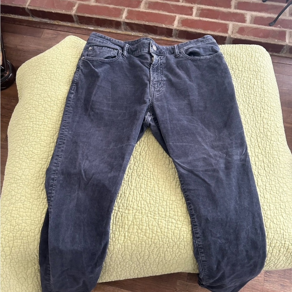 American Eagle Outfitters Navy Corduroy Pants